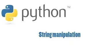 Basic String Manipulation-Programming