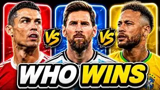 Messi Neymar Ronaldo Football player comparison. Football quiz World Cup vishwa cup guess the player
