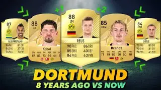 DORTMUND 8 YEARS AGO VS NOW (FIFA-EAFC) 🔥😨 ft. Reus, Kobel, Aubameyang…