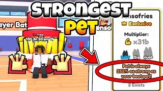 THE STRONGEST 1/1 TENSOFRIES OP PET in Arm Wrestling Simulator!