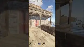 My little Fishing Dock in Rust... #shorts