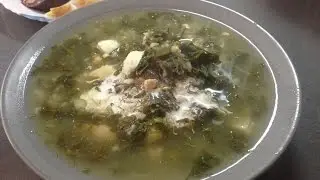 Odessa cuisine /GREEN BORSCHT/ light tasty