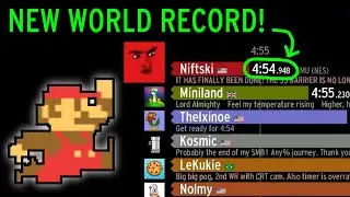 Super Mario Bros speedrun history [Animated Bar Graph] [REUPLOAD]