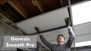 Replace Fiberglass Drop-Ceiling Tiles with Genesis Smooth Pro Vinyl Tiles