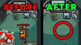 CREWMATE INVISIBILITY GLITCH in Among Us!