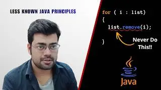 How to MODIFY a List While Iterating | Java For Each Loop |  Less Known Java Principles | Ep 07