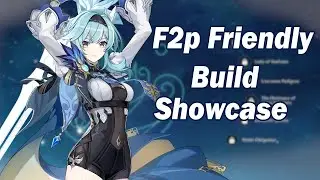 C0 Eula build showcase (F2p friendly)  | Genshin Impact