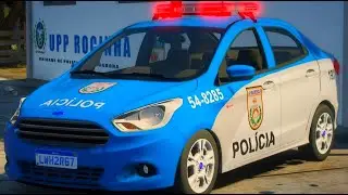 PMERJ FORD KA 🔰 GTA V POLICIA