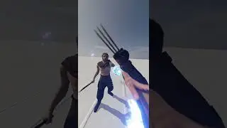 Wolverine ❤️ bye-bye bye #deadpool #FunnyVR #vrgaming #nsync