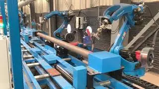 CRP Robot Laser Seam Tracking System for Steel Tube(Minyue SmartEye)
