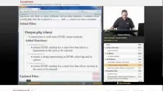 PHP with MySQL - Exceptions