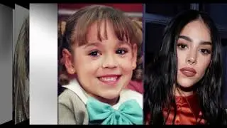 Niños y niñas cantantes Antes y después