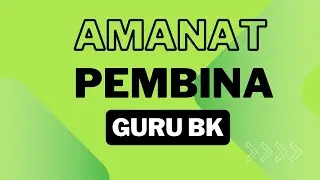 Amanat Pembina Upacara Guru BK