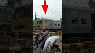 High Speed train running towards Haripal Railgate #shorts #train #railway
