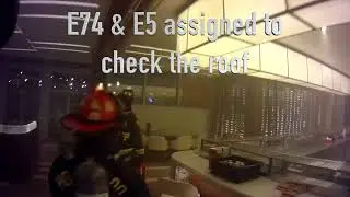 Hollywood Professional Firefighters responding to the Hard Rock