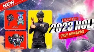 ⚡️Is techno blast theme 2023 ka holi item hona wala hai gloowall with lootbox skin free?
