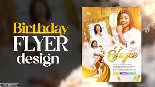 Birthday Flyer Design Tutorial