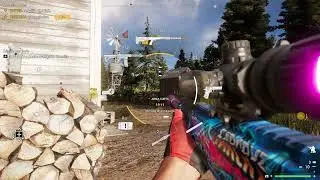 FAR CRY 5 libertando o posto da seita