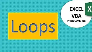 Loops in Excel VBA Programming in Urdu | VBA Excel 08/16