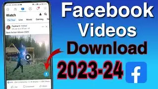 How To Download Facebook Videos in Gallery 2023-24 | Facebook Video Download Kaise Kare