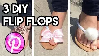 3 SUMMER FLIP FLOPS DIY (Pin #3)