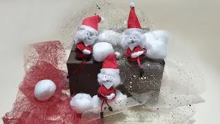 Decoración navideña Papa Noel