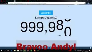 1 MILION SUBS MOMENT Lectura DeLaA-LaZ!!