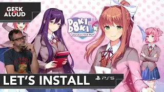 Let's Install - Doki Doki Literature Club Plus! [Playstation 5] #gaming
