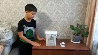 Тимур создал умную урну