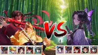 RAGE OF DEMON KING | BLADE OF HASHIRA : CARA SHINOBU PILLAR WIN LAWAN YORICHI B16 + ZENITSU B16