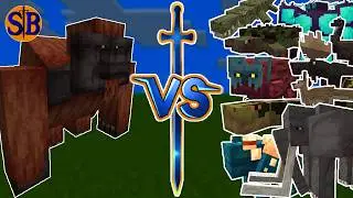 Gigantopithecus vs Alex's Mobs