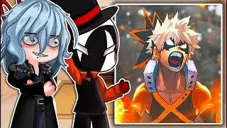 League of Villains React to Pro Heroes // Gacha Club