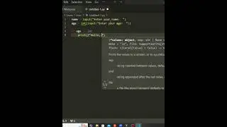 The First Code Every Programmer Writes  #pythonshorts  #firstcode  #codingshorts  #programmingbasics