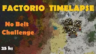 Factorio Timelapse - Robot World (8K Ultra HD)