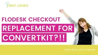 An Alternative to ConvertKit?  First Look at Flodesk Checkout! (BTS)