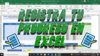 Registra tu entrenamiento en excel (Archivo descargable en descripción)