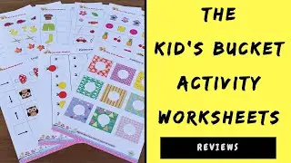 Kids Bucket Activity Set Review | Logical Thinking Worksheets & Activities