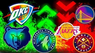 Predicting the Western Conference NBA Standings! (In-Depth Analysis)