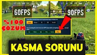 BİLGİSAYARDA 90 FPS PUBG MOBİLE NASIL İNDİRİLİR | KASMA SORUNU %100 ÇÖZÜM | 2021✔️