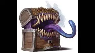 DnD Monster Manual # 9 Mimic, Mind Flayer (soft-spoken, ASMR)