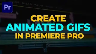 How to create Animated GIF in Premiere pro | Tamil