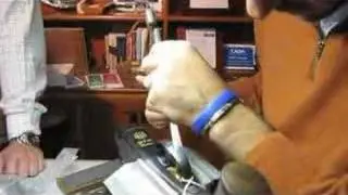 Beretta master engraver Luca Casari .....