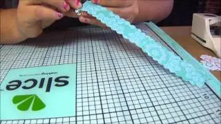 Making A Paper Rosette Using The Slice Machine