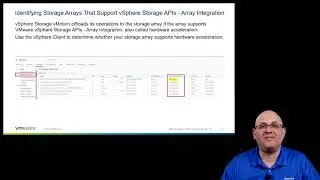 70  Migrating VMs with vSphere Storage vMotion