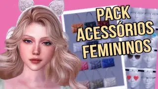 Os MELHORES ACESSÓRIOS femininos - The Sims 4 que você precisa ter
