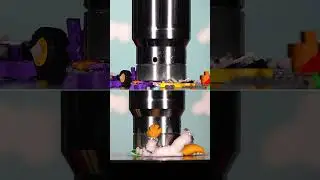 🔥🔥 Bowser CRUSHED By Hydraulic Press 🔥🔥 #Mario #Lego @SMG4