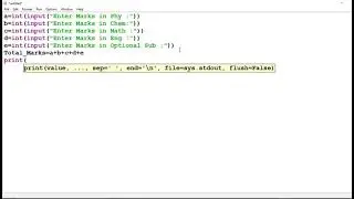 Find Average Marks In Python|Python Program To Find Average Marks