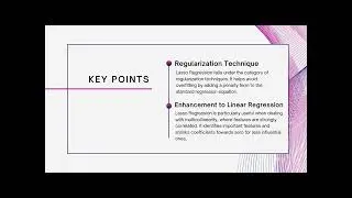 Lasso Regression technique