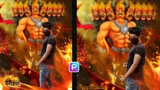 How to edit dussehra photo editing / dussehra special photo editing 2021
