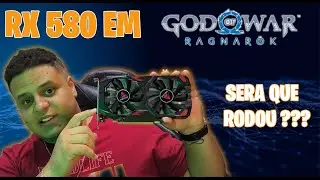 God of War Ragnarok na RX 580 – Como Esse Clássico se Sai Nessa Placa?
